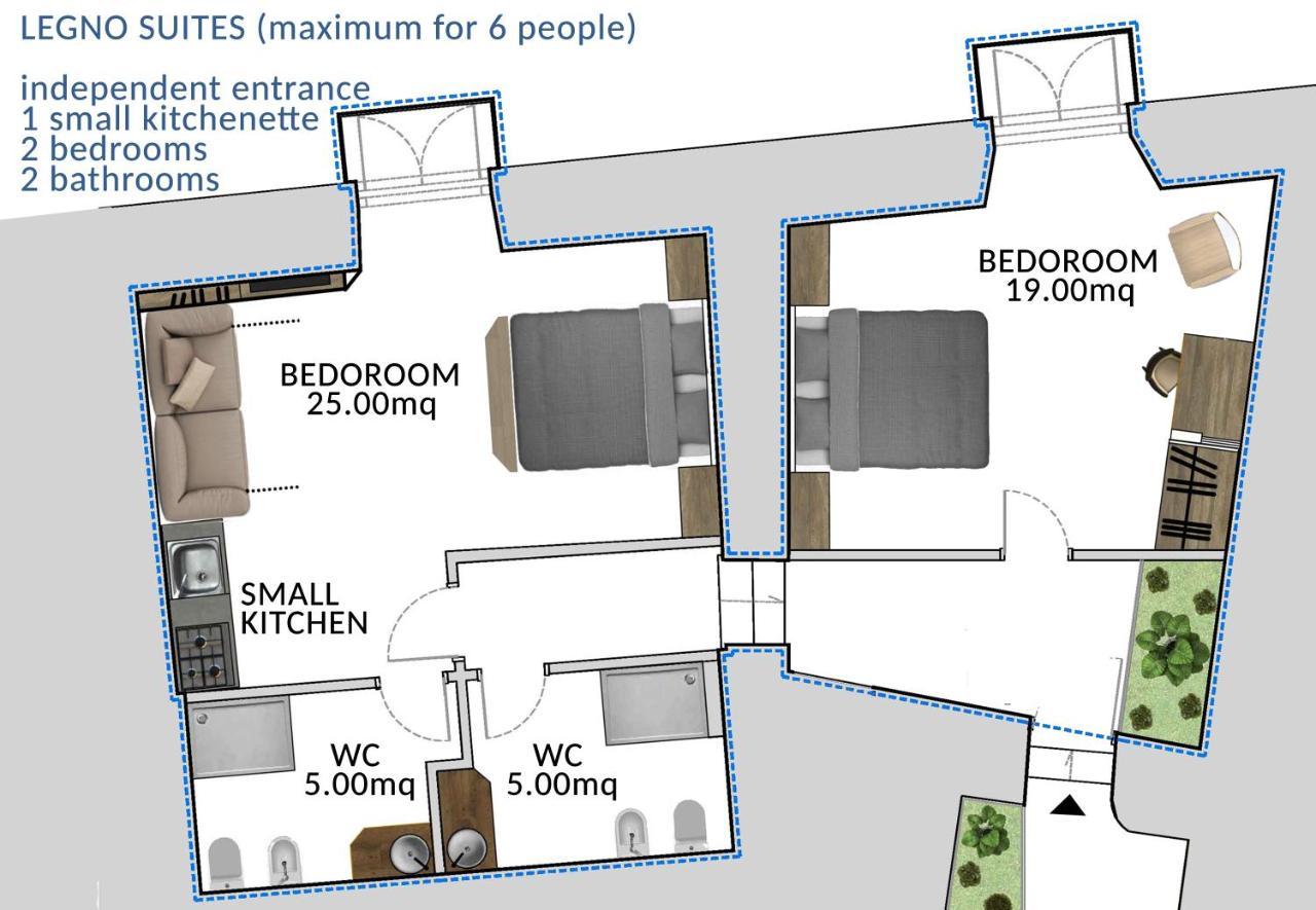 Legno Suite By HouseinNápoly Kültér fotó